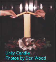 lighting the unity candle